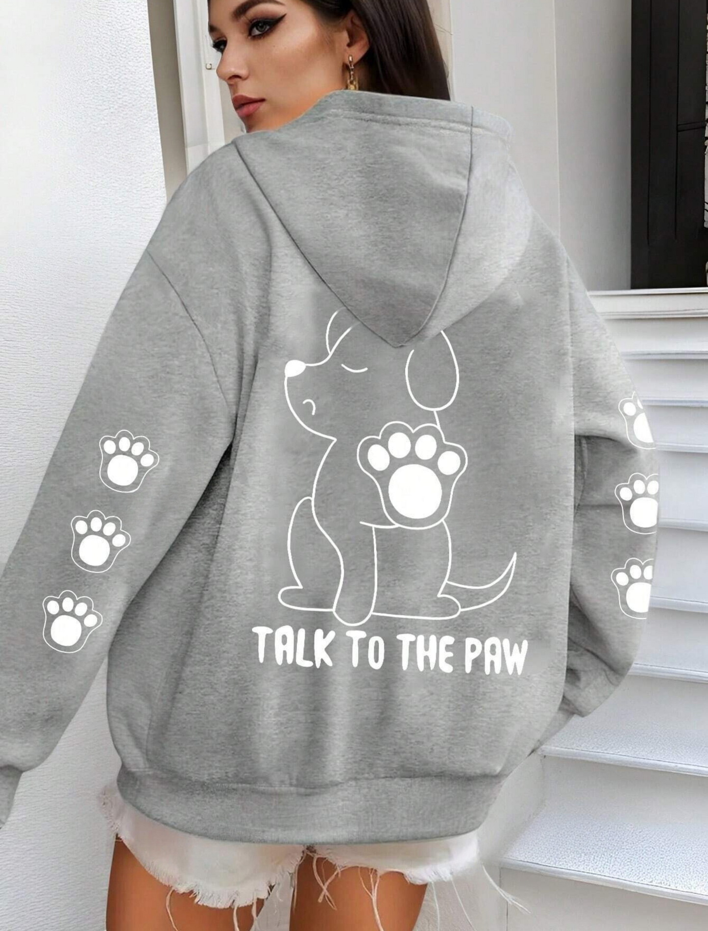 Talk To The Paw Hoodie