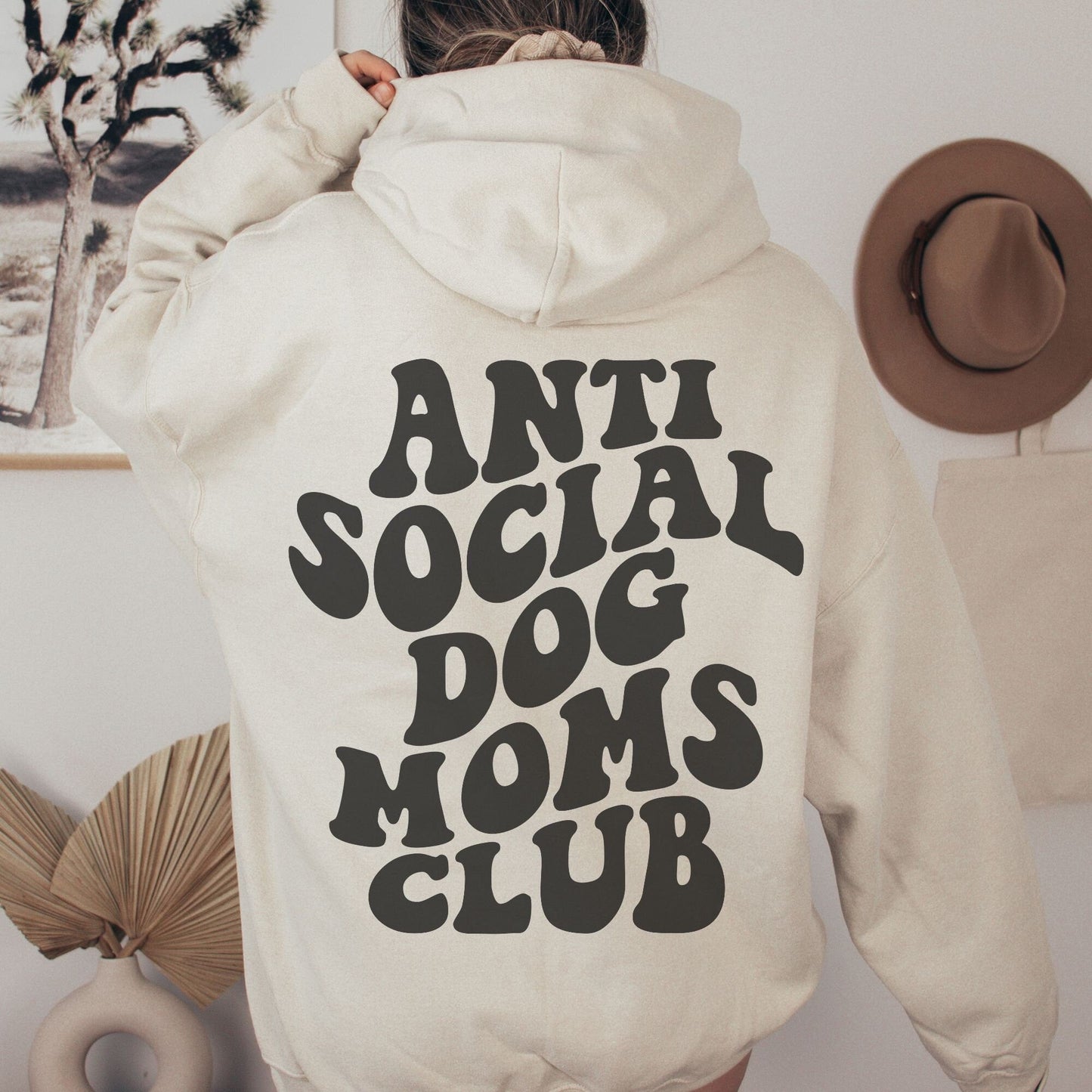 Anti Social Dog Mom's Club Hoodie V5