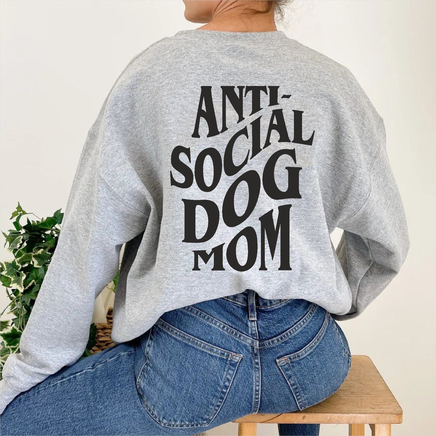 Anti Social Dog Mom Sweater