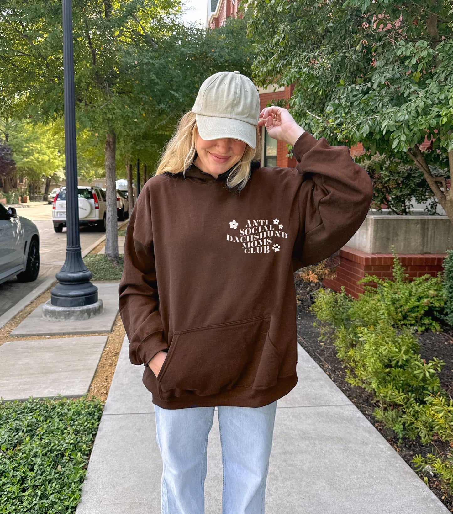 Antisocial Dachshund Mom Hoodie