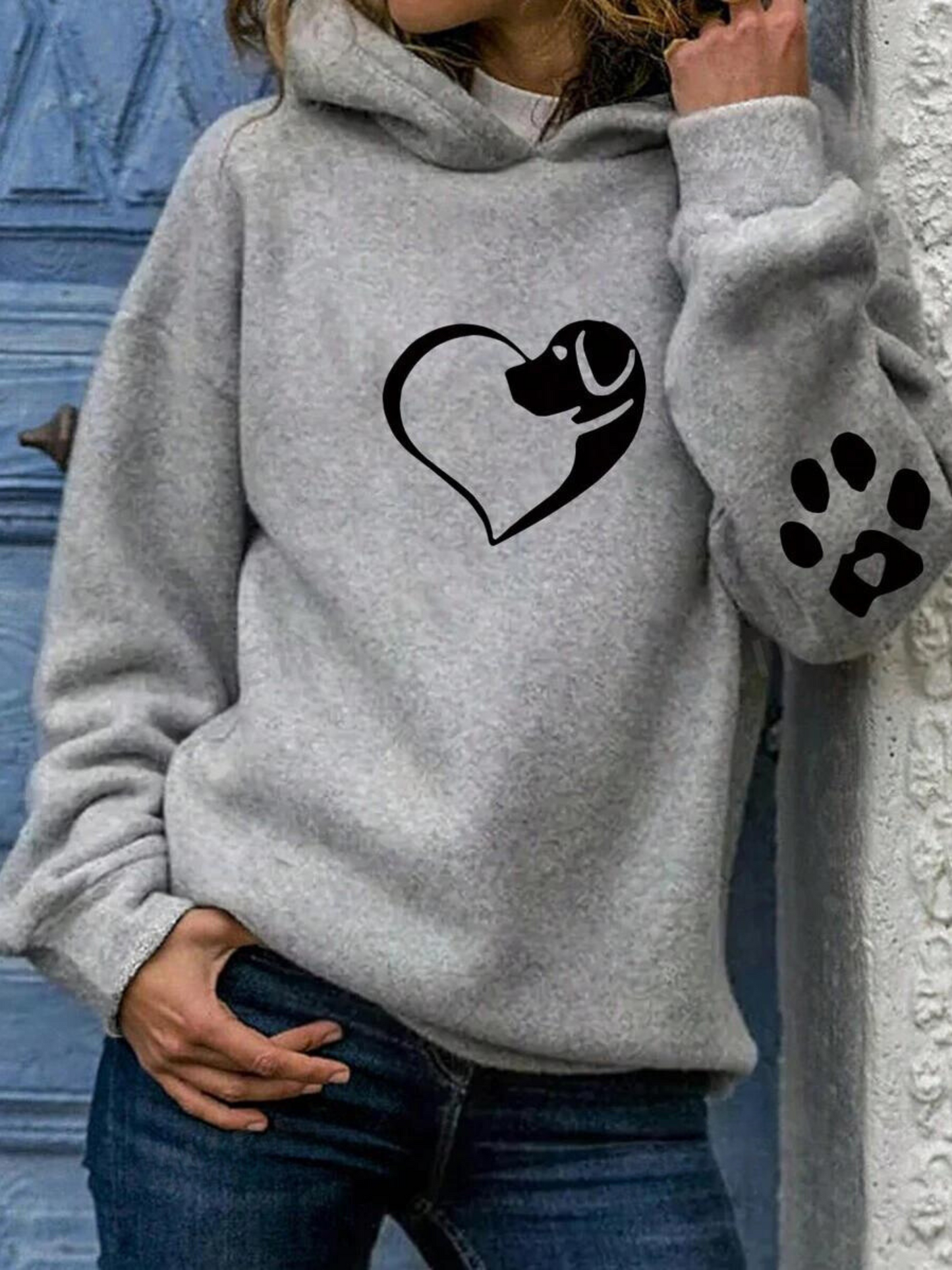 Dog Heart Paw Hoodie