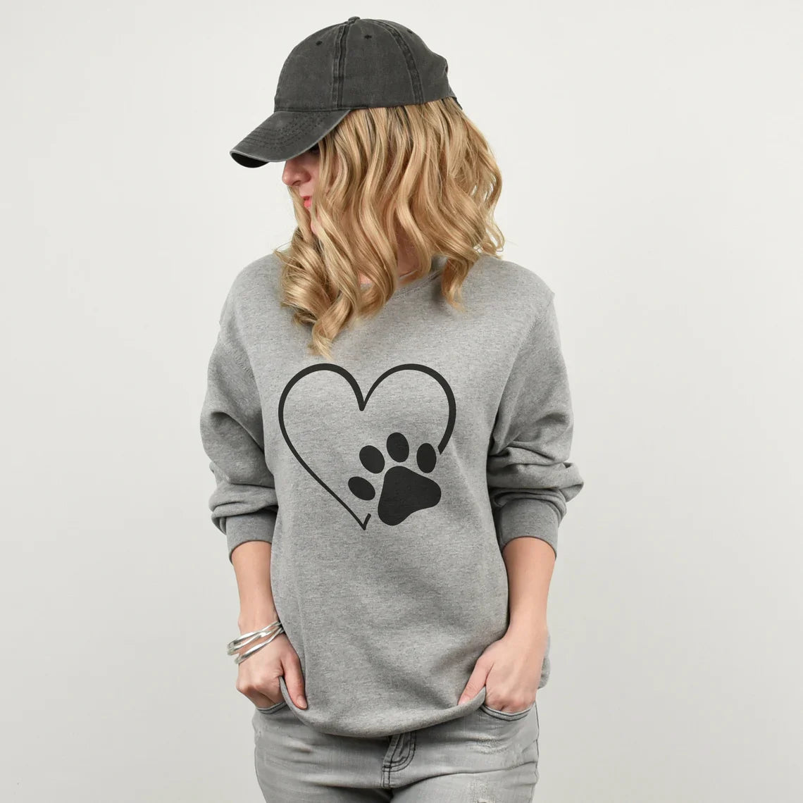 Heart Paw Sweater