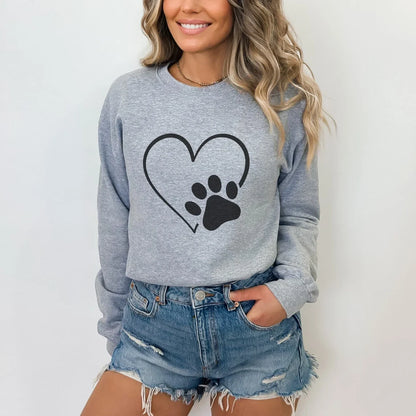 Heart Paw Sweater