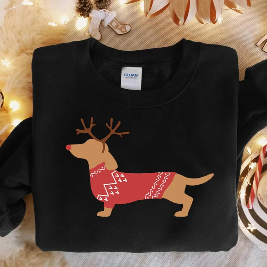 Dachshund Christmas Sweatshirt