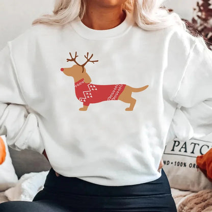 Dachshund Christmas Sweatshirt