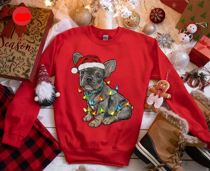 French Bulldog Christmas T-Shirt