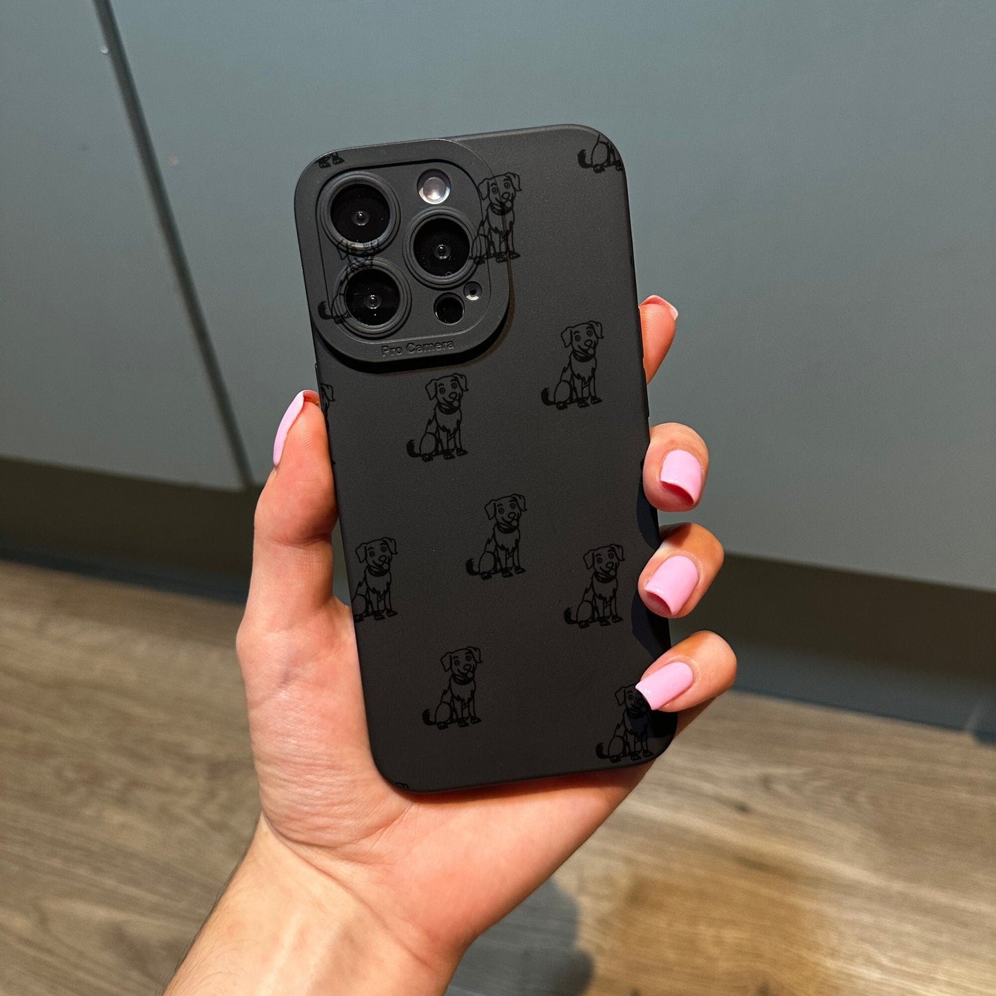 Black Lab Phone Case