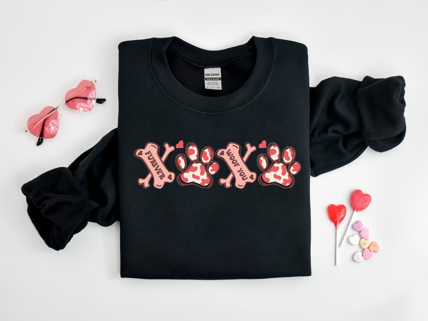 XOXO Paw Sweater