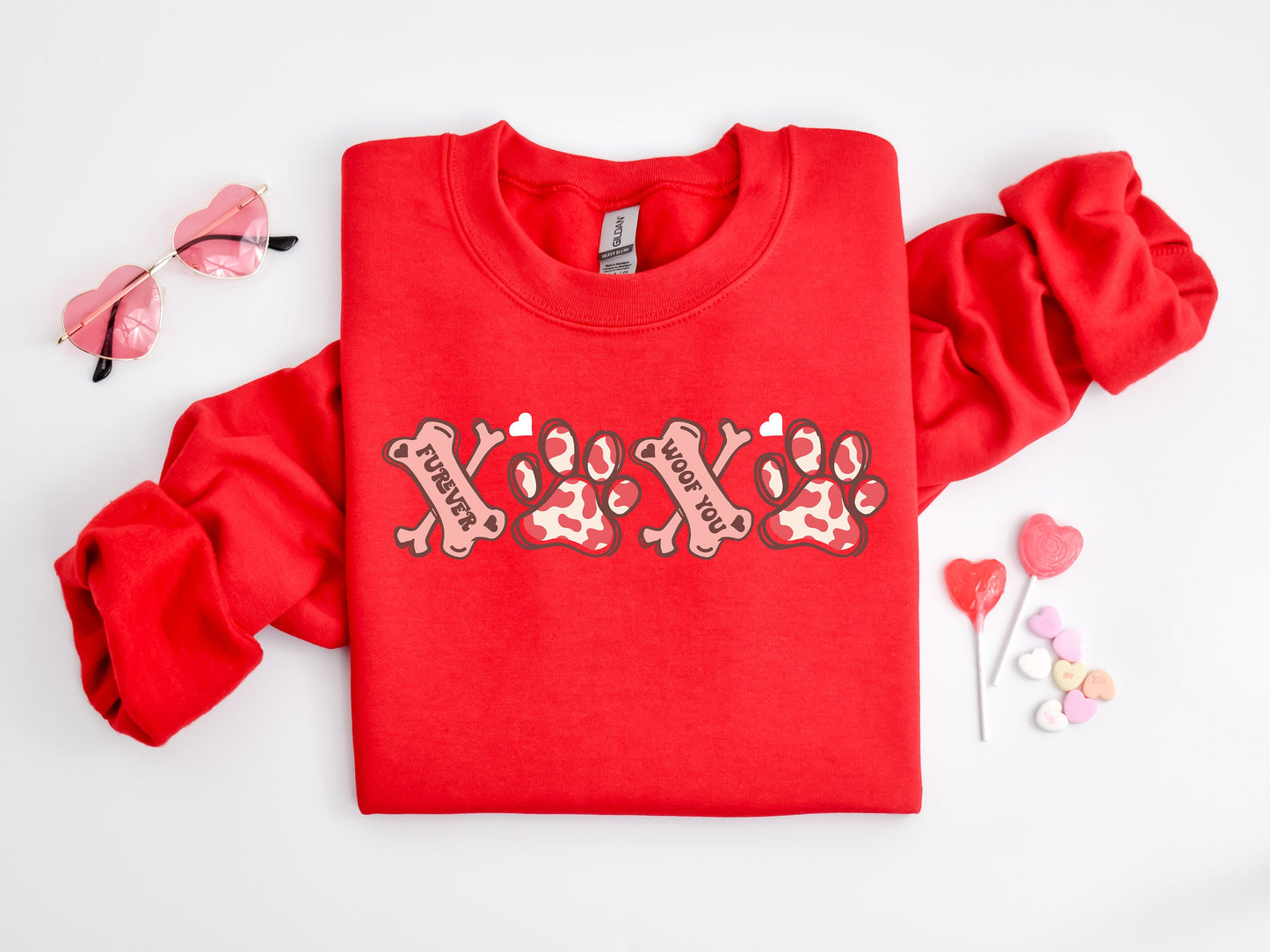 XOXO Paw Sweater