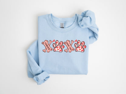 XOXO Paw Sweater