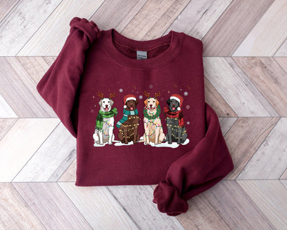 Christmas Labrador Sweater