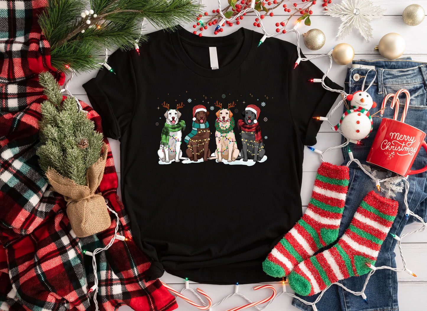 Christmas Labrador Sweater