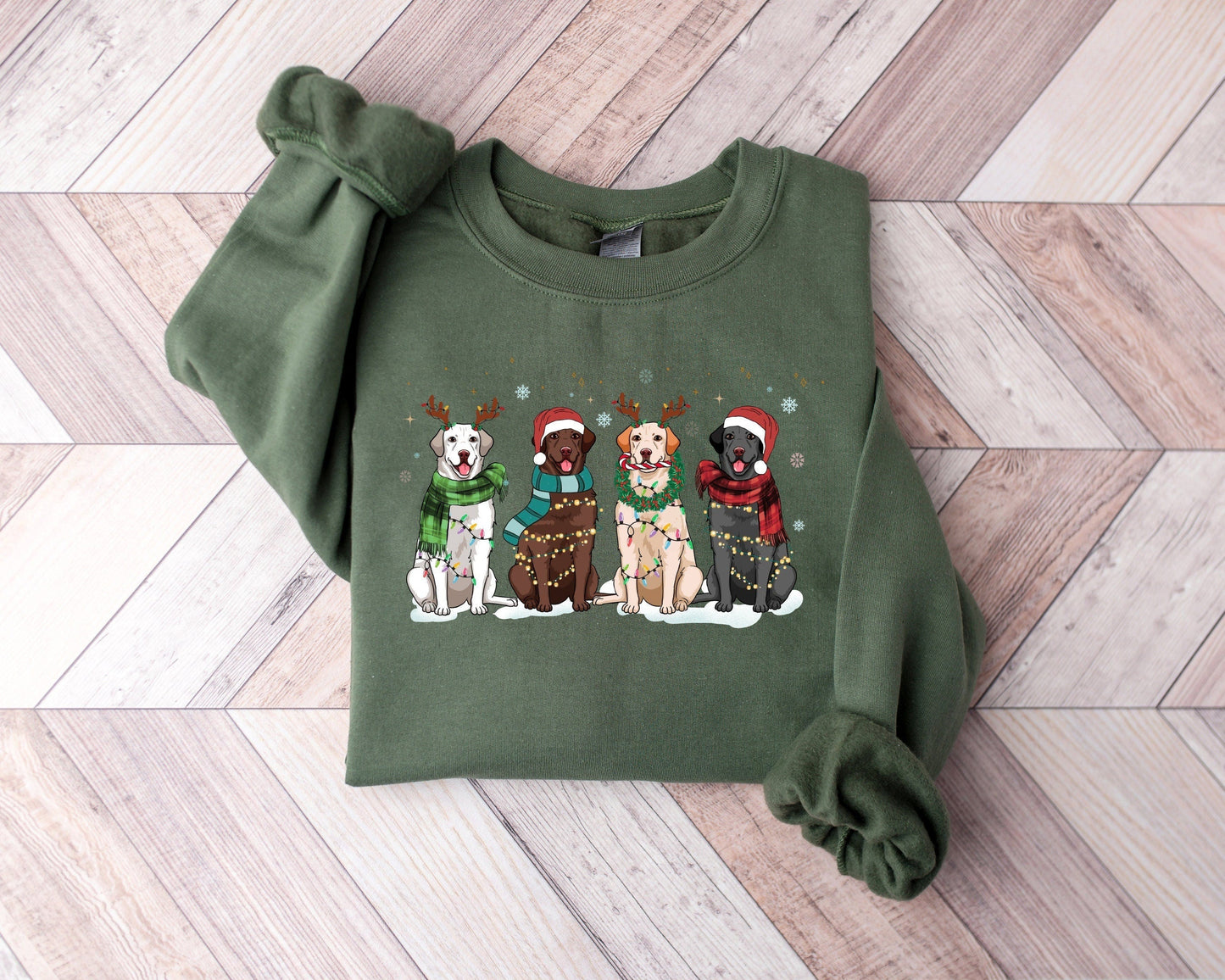 Christmas Labrador Sweater