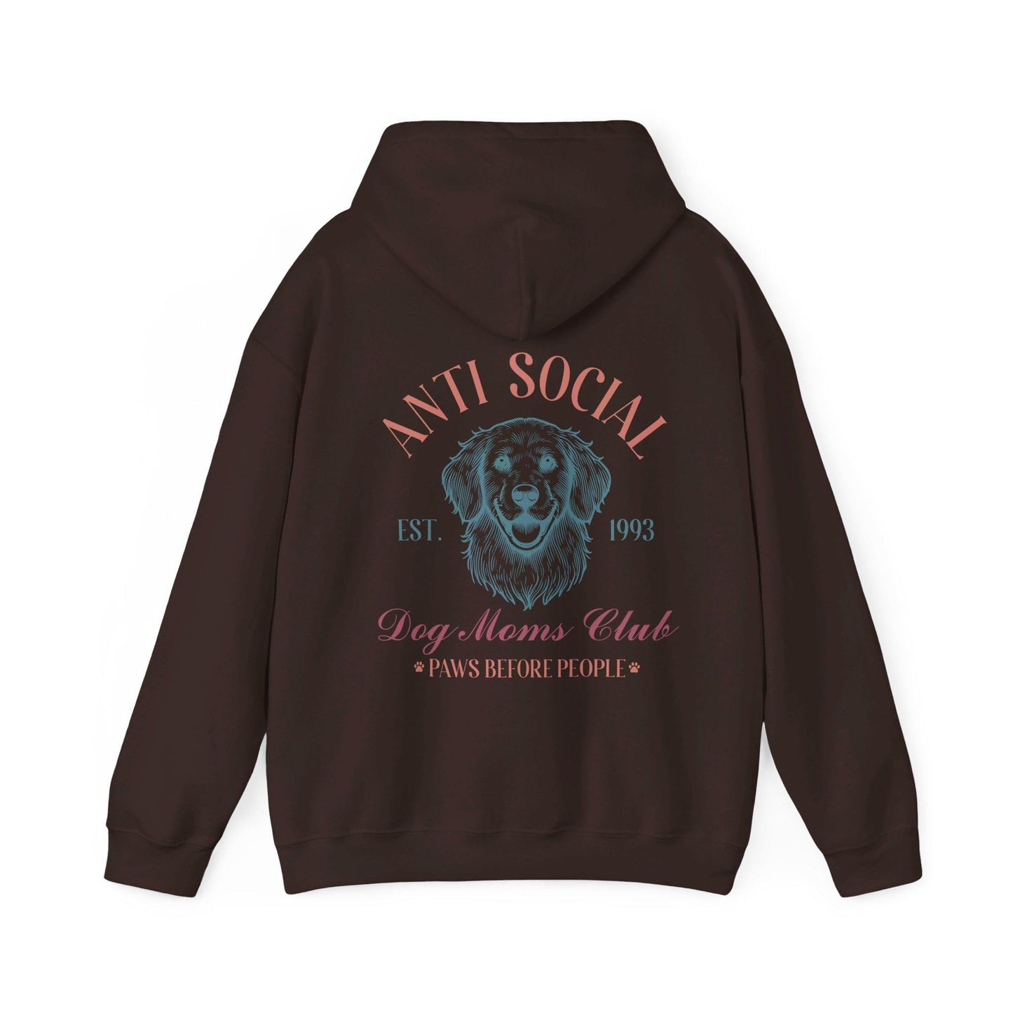 Anti Social Dog Mom Hoodie V3