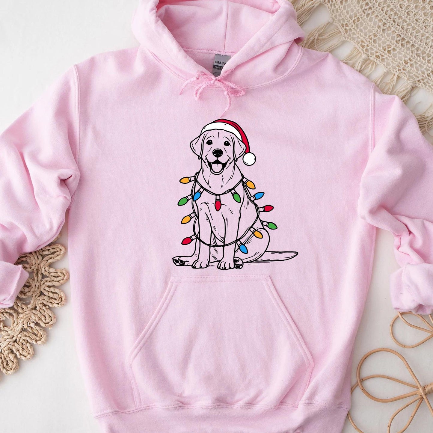 Christmas Labrador Hoodie