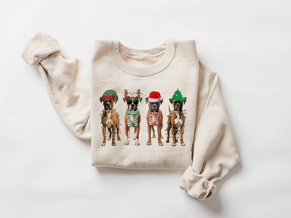 Christmas Boxer Sweater