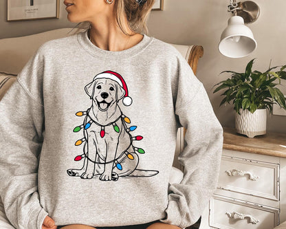 Festive Labrador Sweater