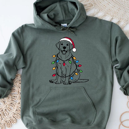 Christmas Labrador Hoodie