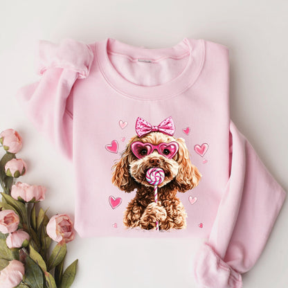 Dog Valentine Sweater